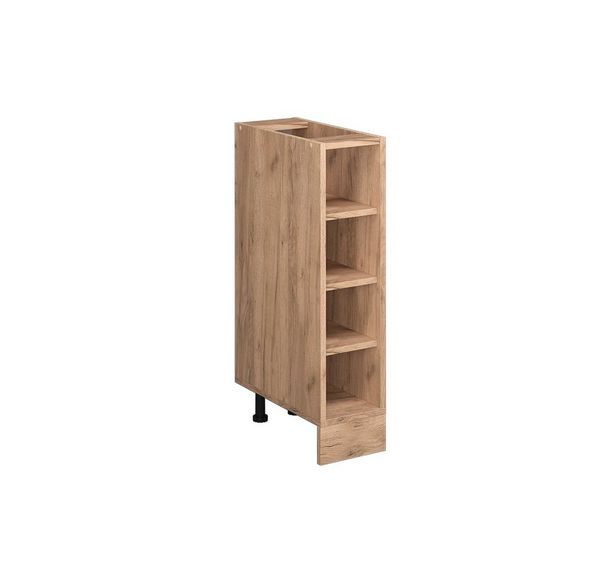 Vicco Küchenschrank Küchenzeile R-Line, Goldkraft Eiche, Regalunterschrank 20 cm Bild 5