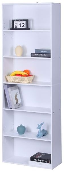 Relaxdays Bücherregal mit verstellbaren Böden