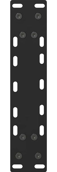 vidaXL Couchtischbeine Schwarz 2 Stk. 38x(42-43) cm Stahl 4013276 Bild 7