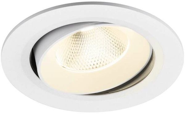 SLV NUMINOS® MOVE L, Deckeneinbauleuchte, 4000 K, 20°, IP20, rund, weiß - Downlights