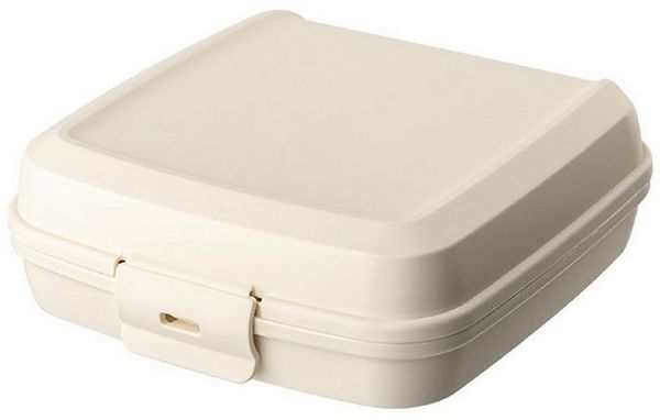 Engelland Lunchbox Brotdose mit Klickverschluss, Kunststoff (BPA-frei), (Vorteils-Set, 1-tlg, Ideal für Schule, Kindergarten und Arbeit), BPA frei, robuster Kunststoff, spülmaschinengeeignet