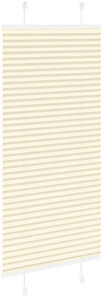 vidaXL Plissee Creme 65x150 cm Stoffbreite 64,4 cm Polyester 4015289 Bild 4