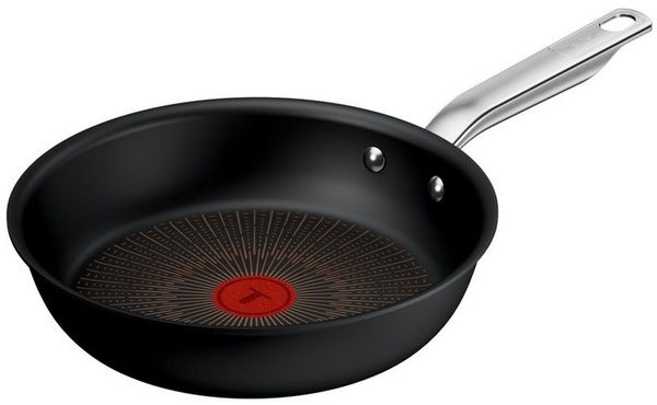 Tefal Bratpfanne Experience Unbreakable, Aluminium (1-tlg), FusionCore Antihaftversiegelung, Induktion, Temperaturanzeiger