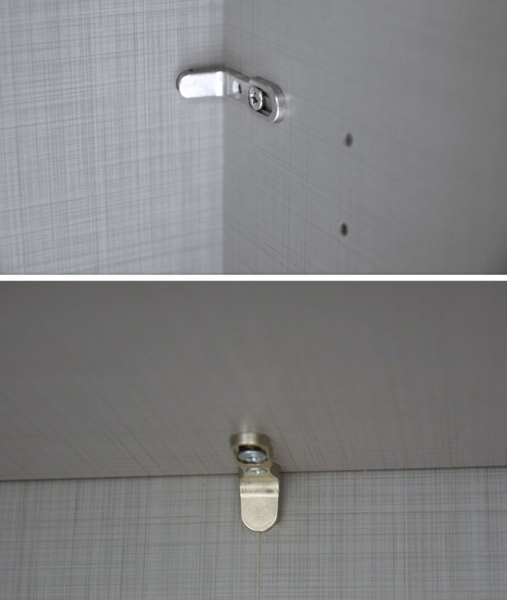 Schwebetürenschrank Kleiderschrank Passepartout 262cm Schubl. Grau Eichef. Glastür Bild 5