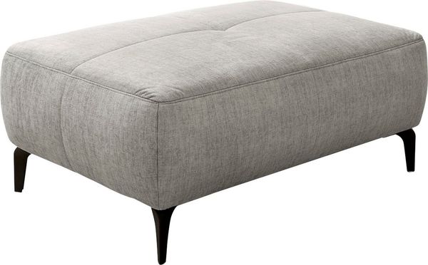 Jockenhöfer Gruppe Hocker Salo, B: 114 cm, im Retrolook mit Wellenunterfederung und frei im Raum stellbar