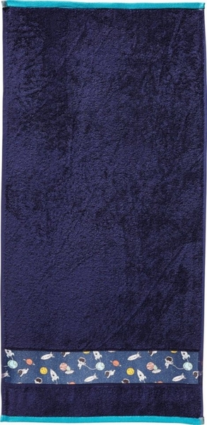 Erwin Müller Handtuch Kinder-Handtuch "Space", Frottier, Walk-Frottier Motiv