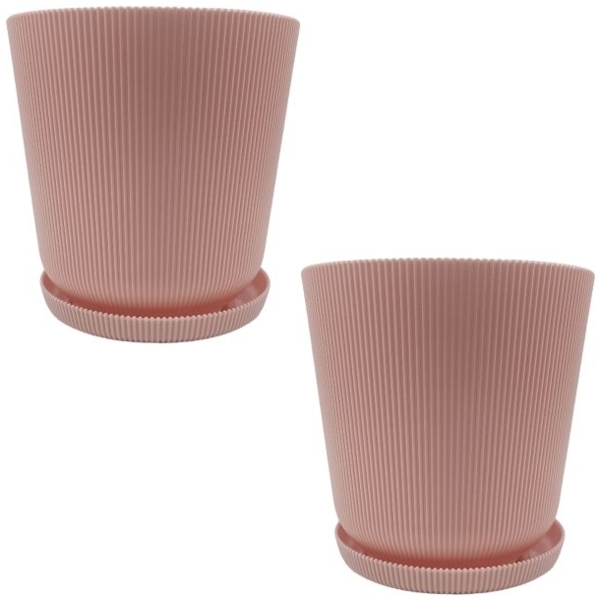 Blumentopf mit Untersetzer 2er Set 10051851_8165