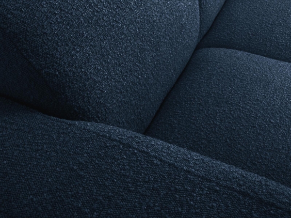 Micadoni Sofa Molino 2-Sitzer Boucle Dunkelblau Bild 4