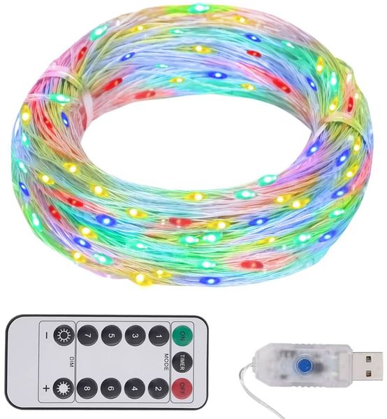 vidaXL LED-Lichterkette mit 150 LEDs Mehrfarbig 15 m 330054
