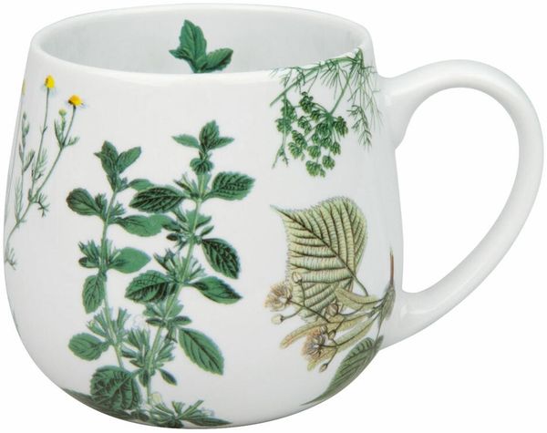 KÖNITZ 1111432135 Kuschelbecher 400 ml My favourite tea KRÄUTER, Porzellan / Becher Tee