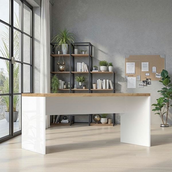 Home affaire Schreibtisch Easy, Computertisch – 38 mm Platte, perfekt fürs Büro & Homeoffice, Breite 160 cm, in 2 Größen, optional erweiterbar