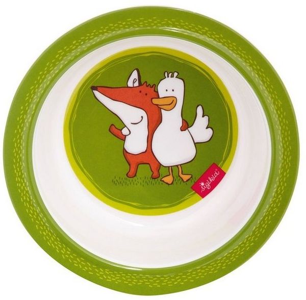 Sigikid Kinderschüssel Schüssel Fuchs Forest Fox rPET, 100% rPET, Silikonring im Boden, (Schälchen, 1-tlg)