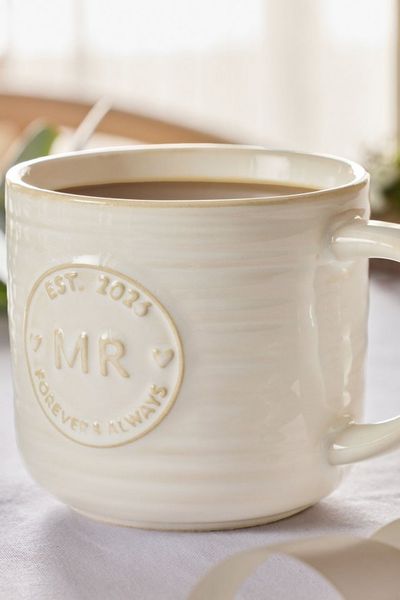 Next Becher Hochzeitstasse, Est in 2026 MR, 1-tlg, Keramik