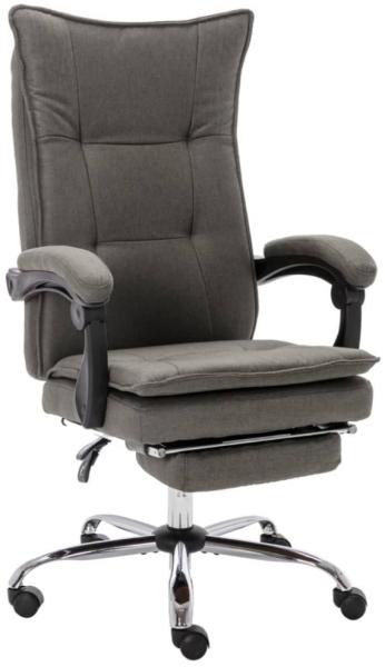 vidaXL Bürostuhl Grau Stoff [20369]