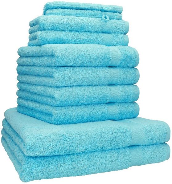 Betz Handtuch Set 10-tlg. Handtuch-Set PREMIUM, 100% Baumwolle (10-St), 100% Baumwolle