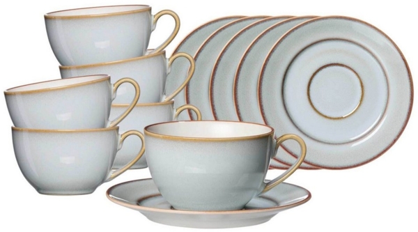 Ritzenhoff & Breker Portofino Kaffeetasse mit Untertasse 220 ml 6er Set