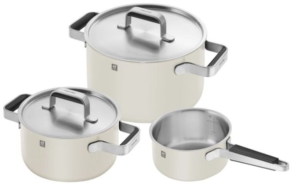 ZWILLING 1028807 Kochset Beige Edelstahl 3 Stück(e)