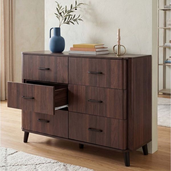 MCW Kommode MCW-P42-K6, Organische Form mit abgerundeten Kanten, Pflegeleichte Oberfläche
