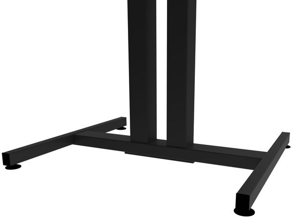 Schaff höhenverstellbarer Schreibtisch Progress | mit Gasfeder | Höhe 64 bis 106 cm | Tischplatte 120x80 cm | Gestell Schwarz Bild 7