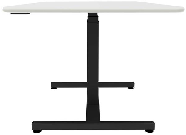 Schaff höhenverstellbarer Schreibtisch Progress | mit Gasfeder | Höhe 64 bis 106 cm | Tischplatte 120x80 cm | Gestell Schwarz Bild 5