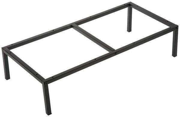 5 five simply smart 5five – Mix'N'Modul Regalfuß – Schwarz – 67,5x29 cm – Metall – Für individuelle Aufbewahrungslösungen, Wohnzimmer, Büro