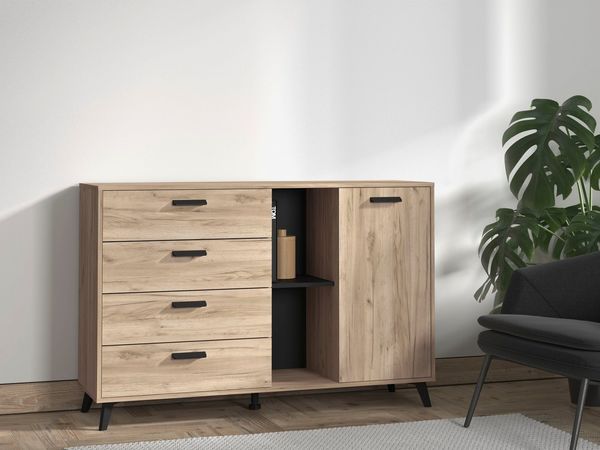 INOSIGN Sideboard Umbria, Kommode, Breite 137 cm