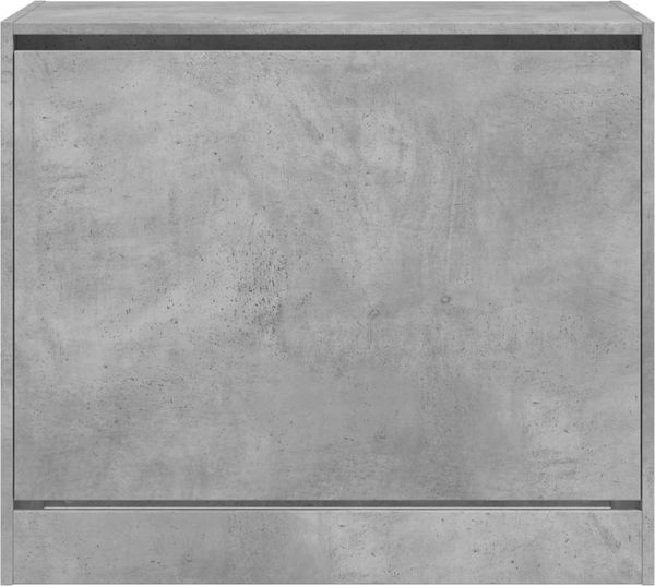 vidaXL Schuhschrank Betongrau 80x42x69 cm Holzwerkstoff 840004 Bild 5
