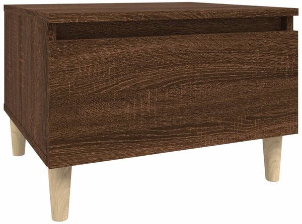 vidaXL Beistelltische 2 Stk. Braun Eiche 50x46x35 cm Holzwerkstoff 819515 Bild 7
