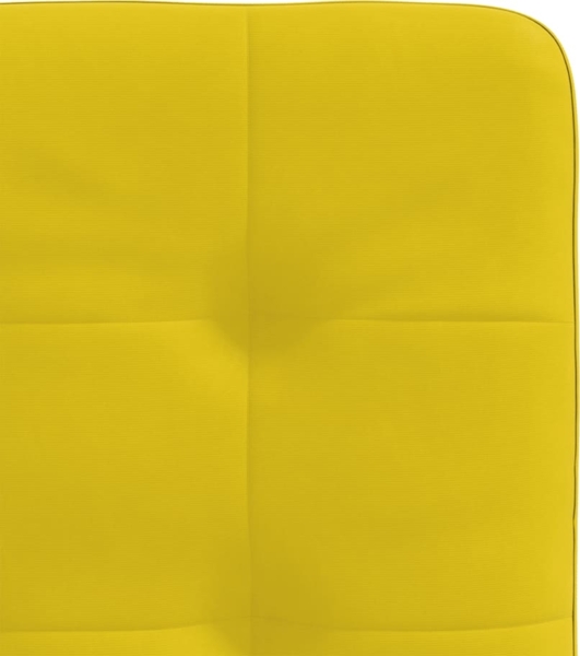 vidaXL Esszimmerstühle 6 Stk. Gelb Samt 3315434 Bild 6