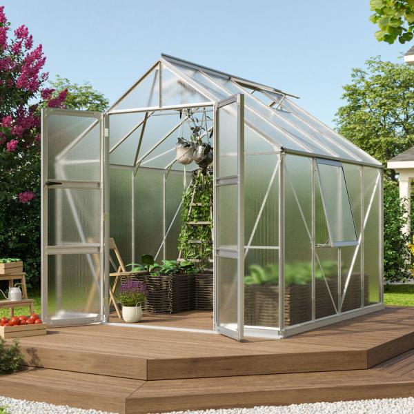 Vitavia Gewächshaus Olymp 6700, HKP 4mm, alu