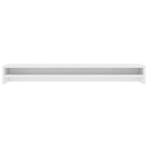 vidaXL Monitorständer Weiß 100x24x13 cm Holzwerkstoff 800333 Bild 4