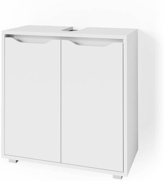 Waschbeckenunterschrank Ruben Weiß 60 x 62.5 cm Vicco
