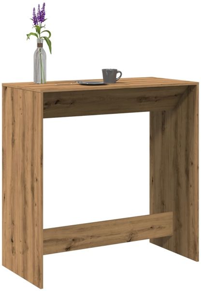 vidaXL Bartisch Artisan-Eiche 102x50x103,5 cm Holzwerkstoff 854435