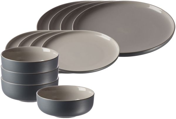 Ritzenhoff & Breker Jasper Basic-Set 12-teilig - Grau