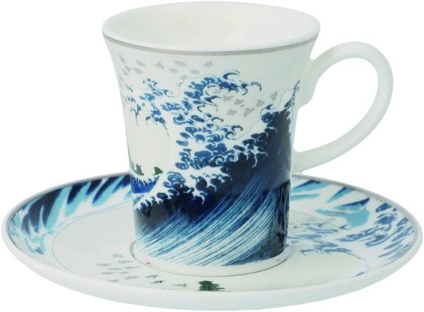 Goebel Artis Orbis Katsushika Hokusai Die Welle II - Espressotasse Neuheit 2020 67011811