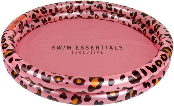 Swim Essentials Pool Rose Gold Leopard 100 cm