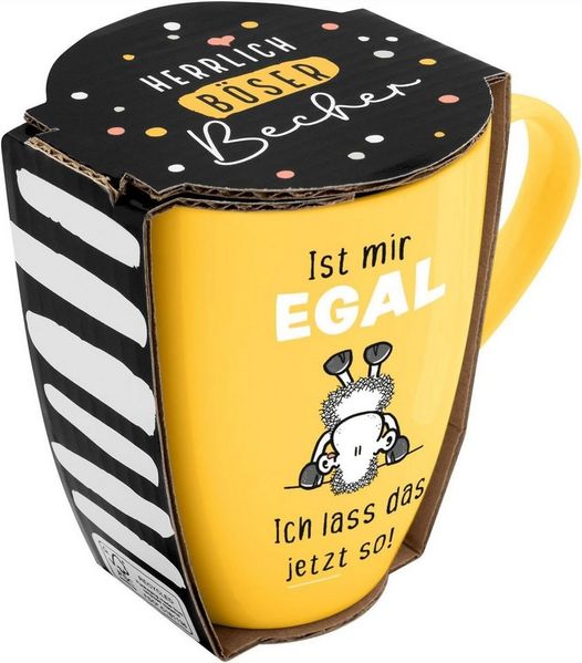 Tasse Tee- Kaffeetasse Kaffeebecher 35cl Geschenk Sheepworld EGAL 074204 Bild 2