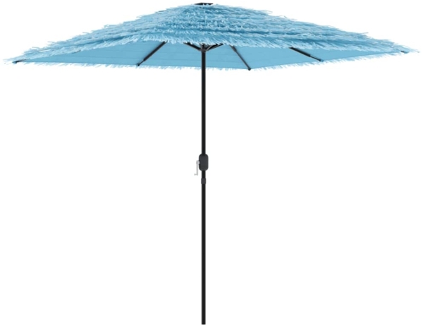 vidaXL Sonnenschirm mit Stahlmast Blau 248x248x248 cm 4005090