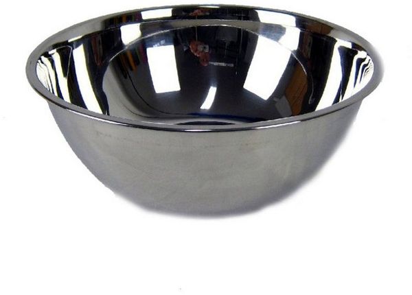 AcMax Schüssel Edelstahl Schüssel D. 30cm Hochpoliert