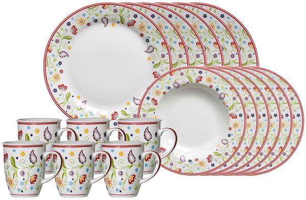 Ritzenhoff & Breker SHANTI DOPPIO Tafelservice 18-teilig
