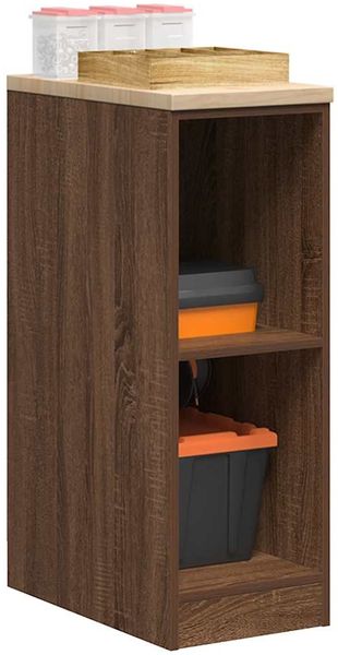 vidaXL Garagen-Aufbewahrungsschrank 30x51x85 cm Massivholz Kiefer 860532