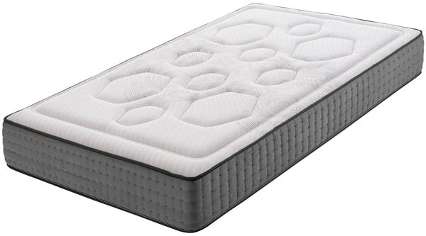Moonia Hexacare Matratze Taschenfederkern Grau 90x190cm