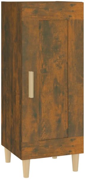 Sideboard, Kommode Räuchereiche 34,5x34x90 cm Holzwerkstoff j2319p