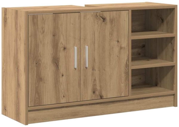 vidaXL Badezimmerschrank Artisan-Eiche 90 x 29 x 55 cm Holzwerkstoff 869210