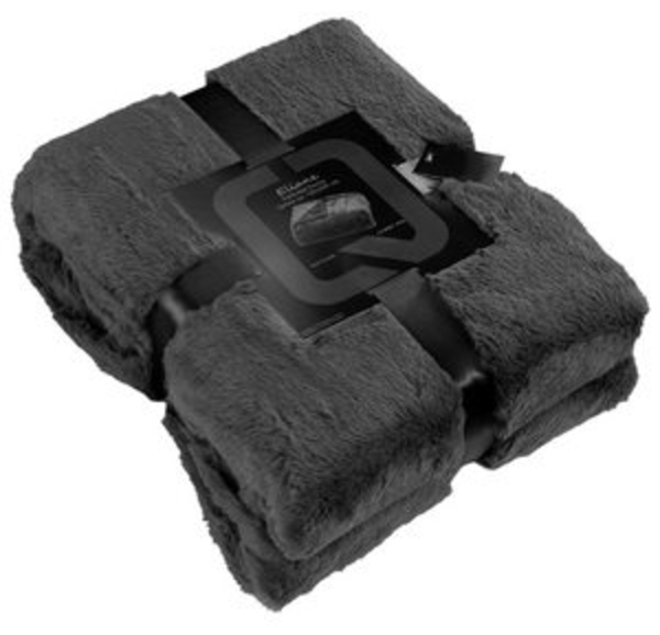 Wohndecke ELIANE, REALLaxx, flauschige XL Sofadecke 150x200cm, große Kunstfell Kuscheldecke Bild 6