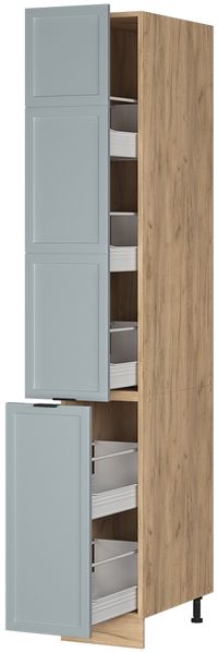 Apothekerschrank Fame-Line Hellblau-grau 30 cm Vicco Bild 4