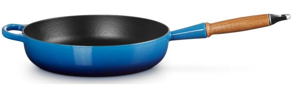 Le Creuset Sautépfanne Signature 28 cm Azure - 25 bis 28 cm - Blau