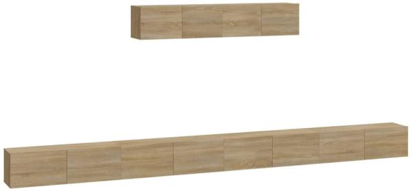 4-tlg. TV-Schrank-Set Sonoma-Eiche Holzwerkstoff [3114608]