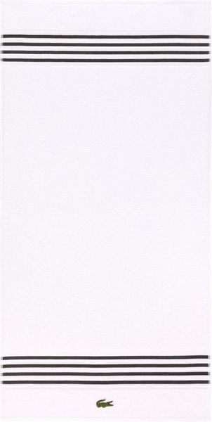 Lacoste Duschtuch Lcourtli Duschtuch, (1-St), mit Label-Applikationen