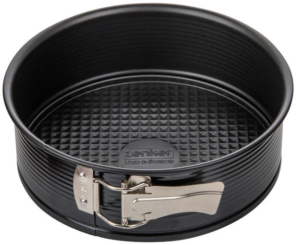 ZENKER Springform 30 cm mit Antihaftbeschichtung / Serie Black Metallic / Backform / Kuchenform